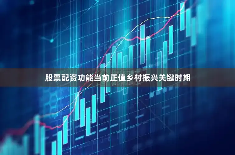 股票配资功能当前正值乡村振兴关键时期