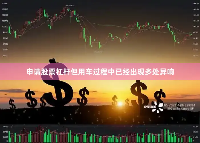申请股票杠杆但用车过程中已经出现多处异响