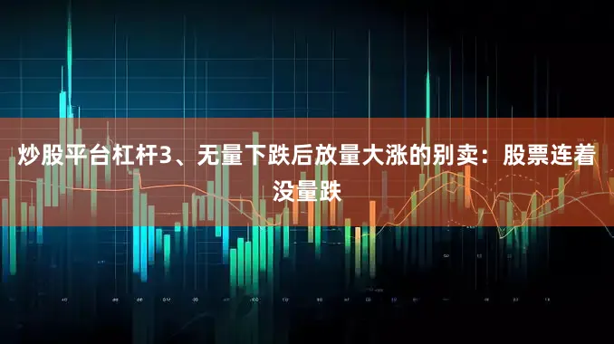 炒股平台杠杆3、无量下跌后放量大涨的别卖：股票连着没量跌